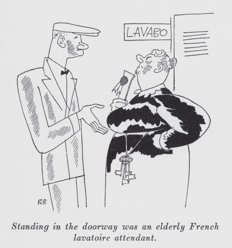 Illustration för "But Gentlemen Marry Brunettes" av Anita Loos (litho) av Ralph Barton