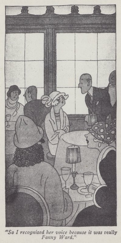 Illustration för Gentlemen Prefer Blondes av Anita Loos (litho) av Ralph Barton
