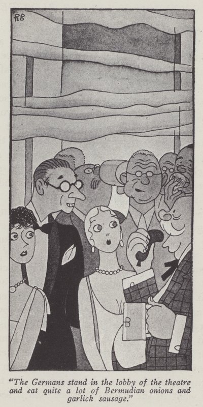 Illustration för Gentlemen Prefer Blondes av Anita Loos (litho) av Ralph Barton