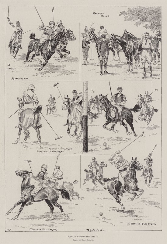 Polo i Hurlingham, 11 maj av Ralph Cleaver