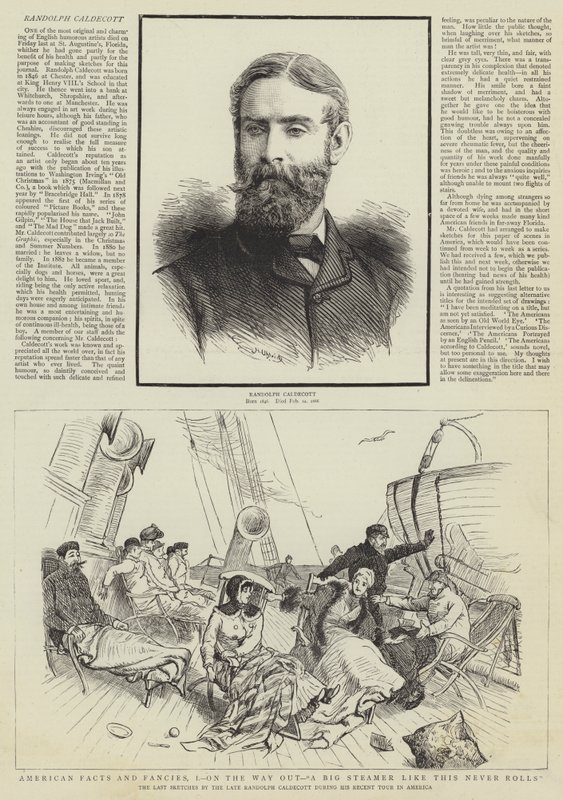 Amerikanska fakta och fantasier, I av Randolph Caldecott