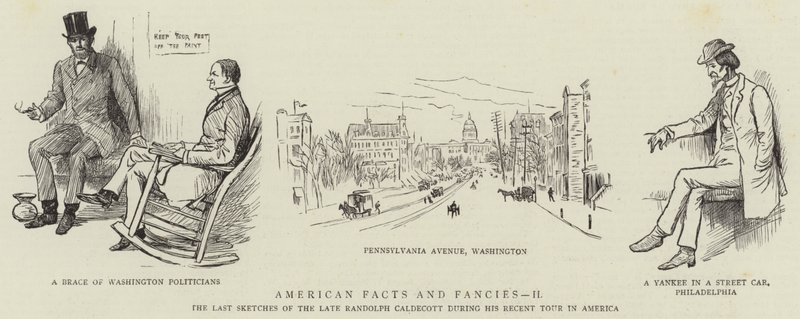 Amerikanska fakta och fantasier, II av Randolph Caldecott
