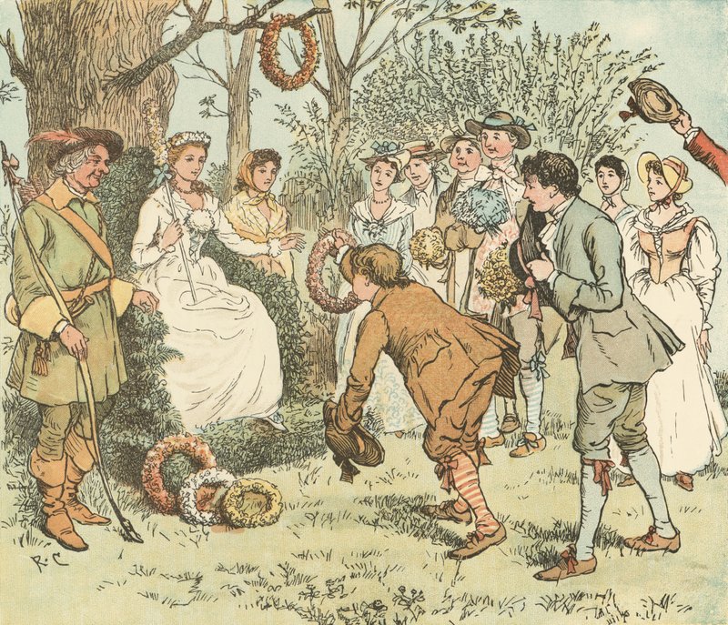 Kom, killar och tjejer av Randolph Caldecott