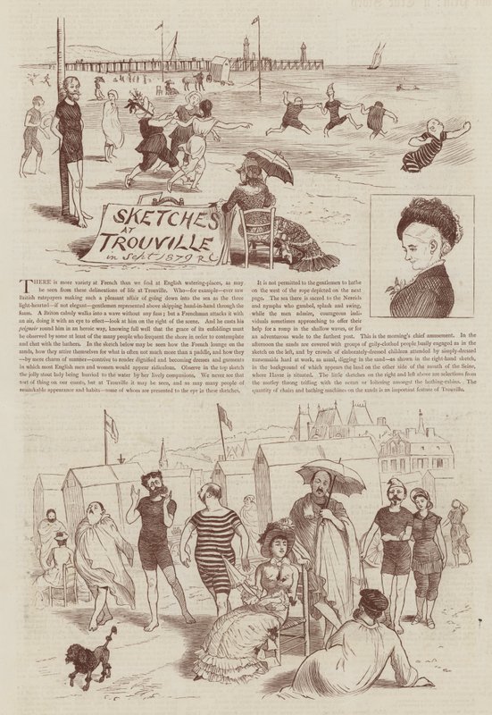 Skisser i Trouville av Randolph Caldecott
