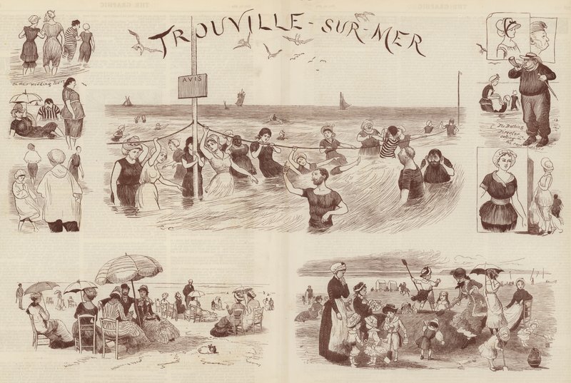 Skisser i Trouville av Randolph Caldecott