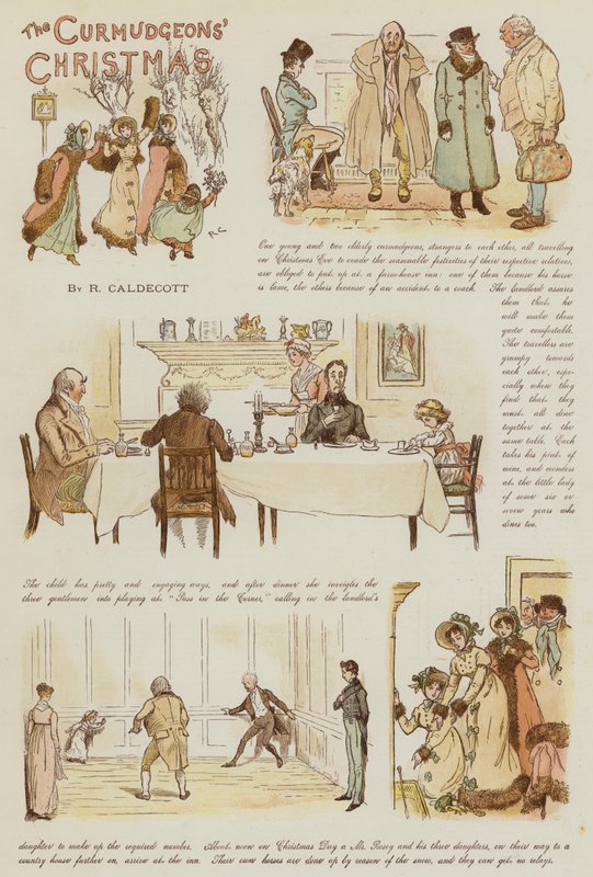 Curmudgeons jul av Randolph Caldecott