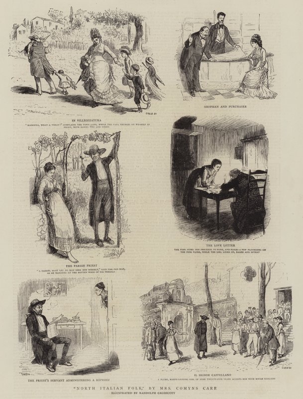 Norditaliensk folkmusik av Randolph Caldecott