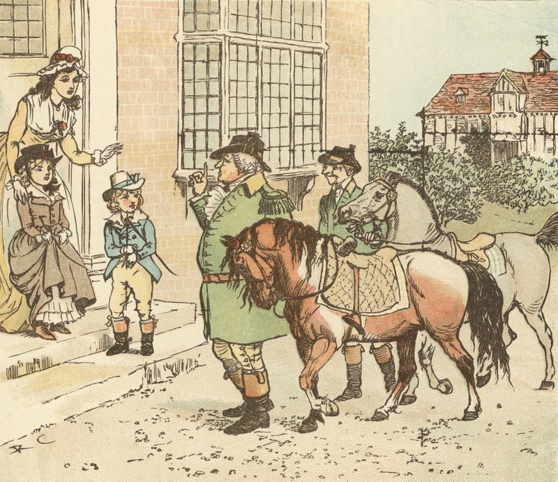 Rid en kukhäst till Banbury Cross av Randolph Caldecott