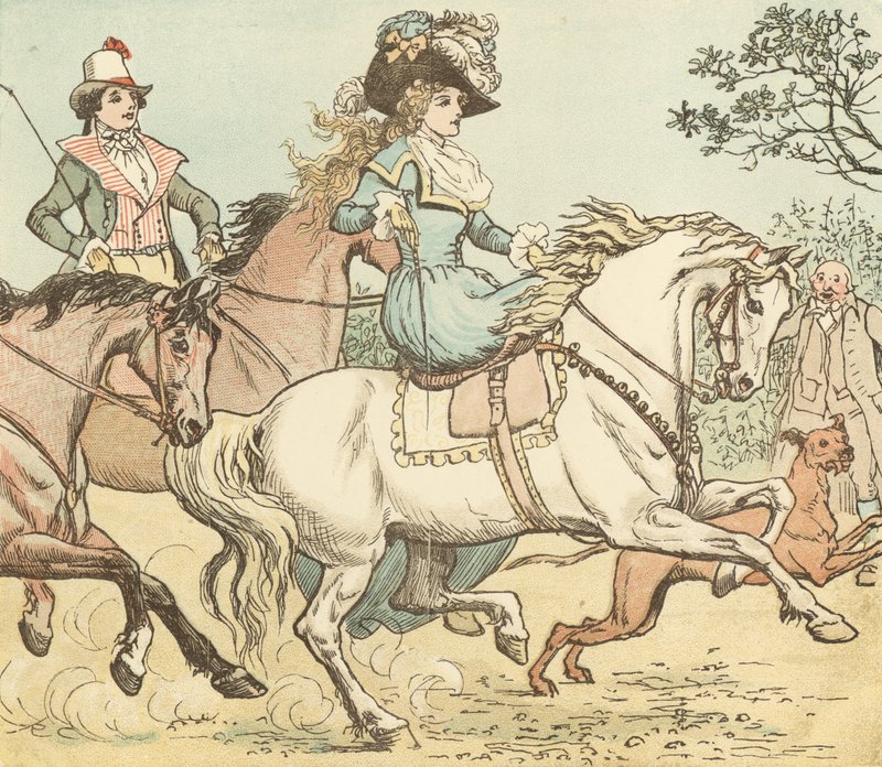 Rid en tupphäst till Banbury Cross av Randolph Caldecott