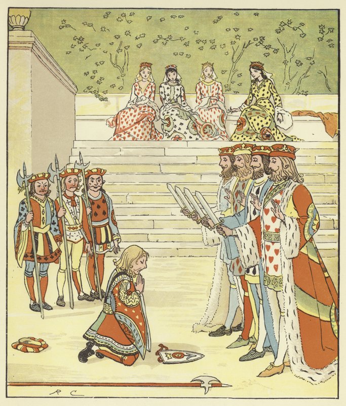 Hjärtadrottningen av Randolph Caldecott