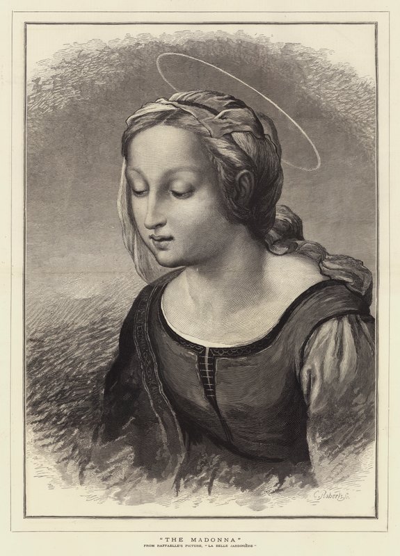 Madonnan av Raffaello Sanzio Raphael