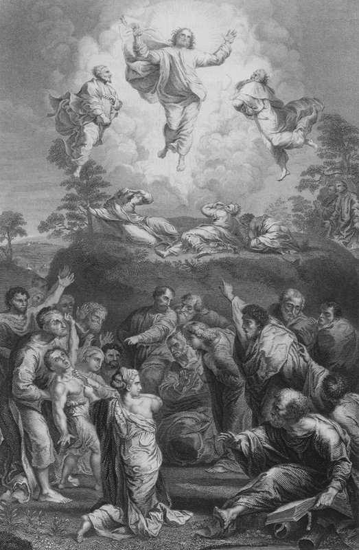 Förvandlingen (gravyr) av after Raphael