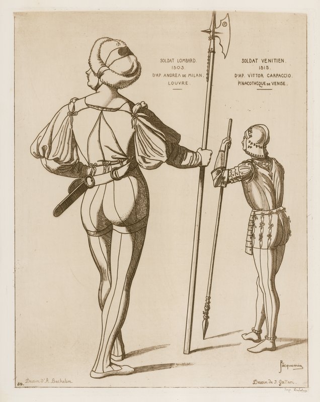 Italienska soldater från 1500-talet av Raphael Jacquemin