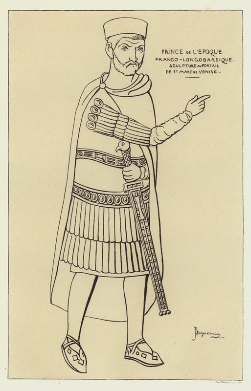 Prins franco-longobardique av Raphael Jacquemin