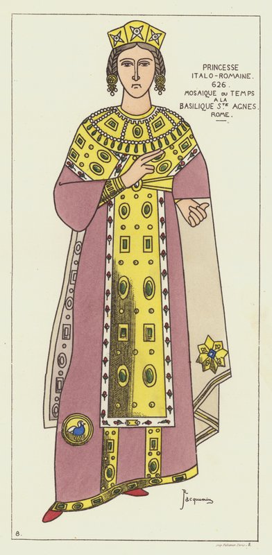 Italiensk-romersk prinsessa av Raphael Jacquemin