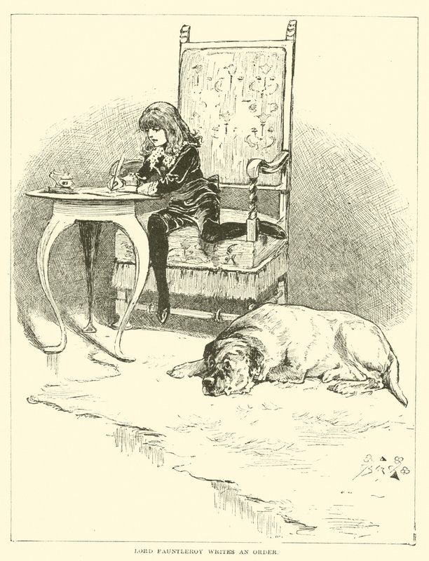 Illustration för Little Lord Fauntleroy av Reginald Bathurst Birch