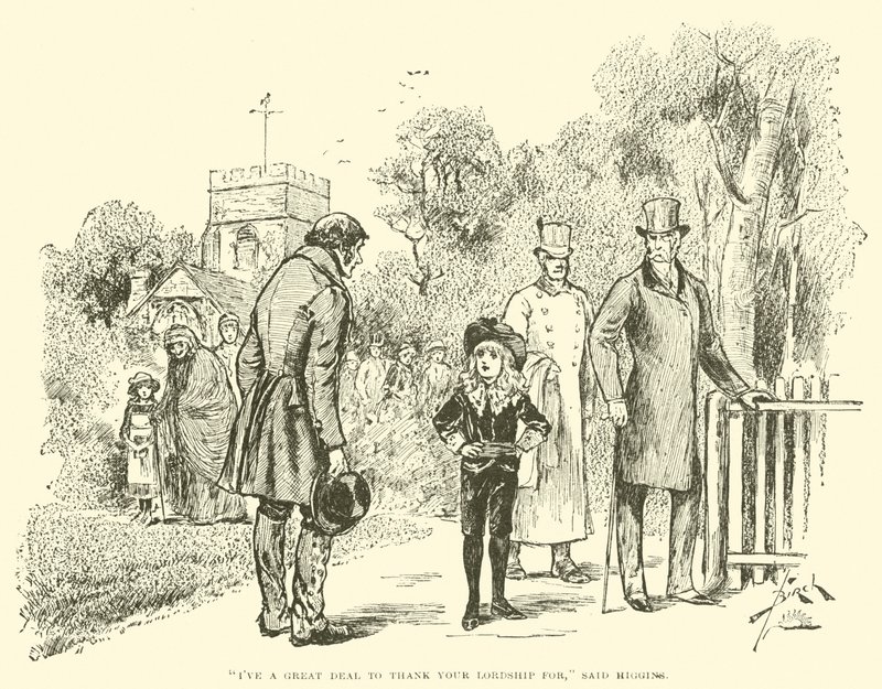 Illustration för Little Lord Fauntleroy av Reginald Bathurst Birch