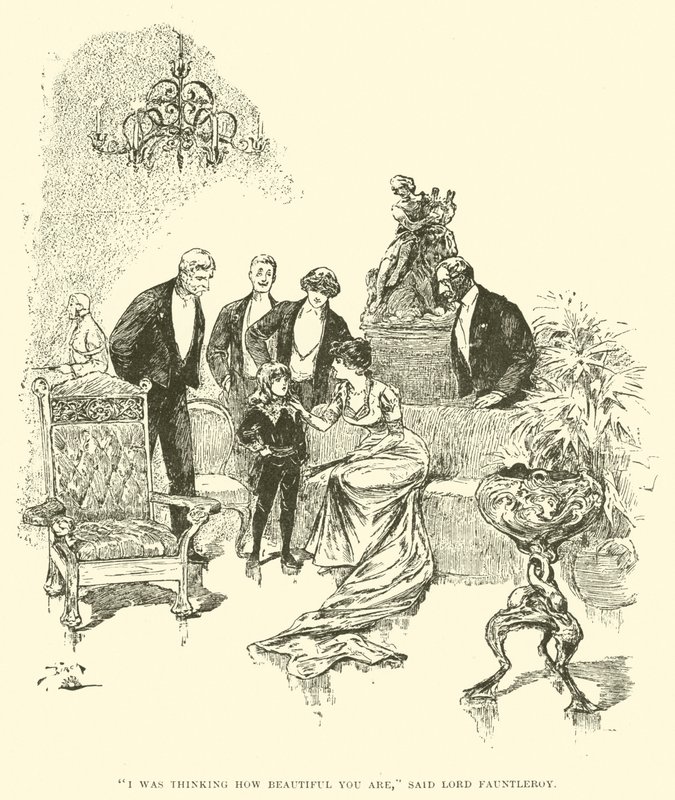 Illustration för Little Lord Fauntleroy av Reginald Bathurst Birch