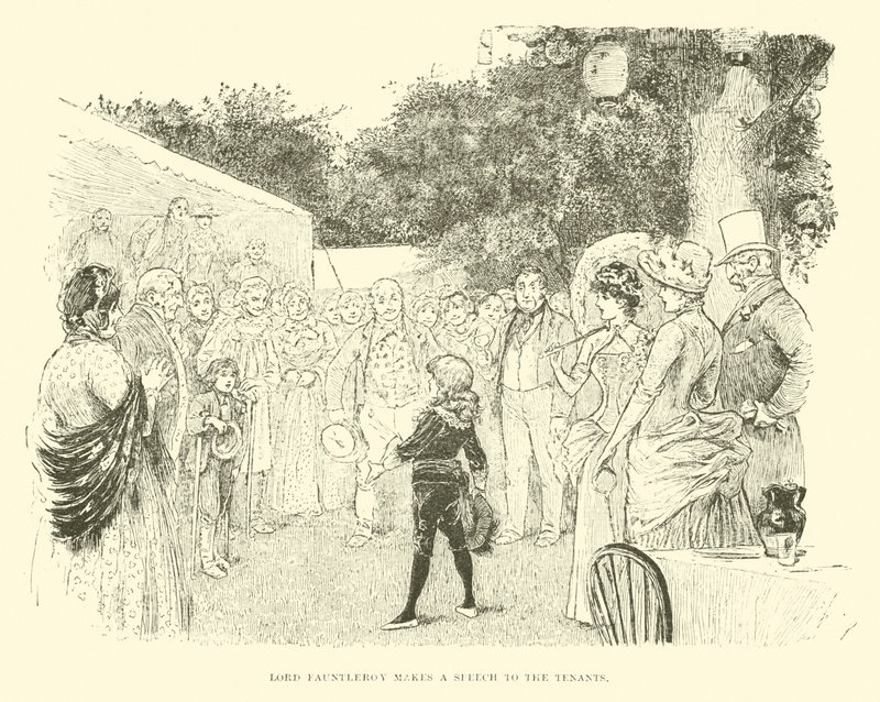 Illustration för Little Lord Fauntleroy av Reginald Bathurst Birch