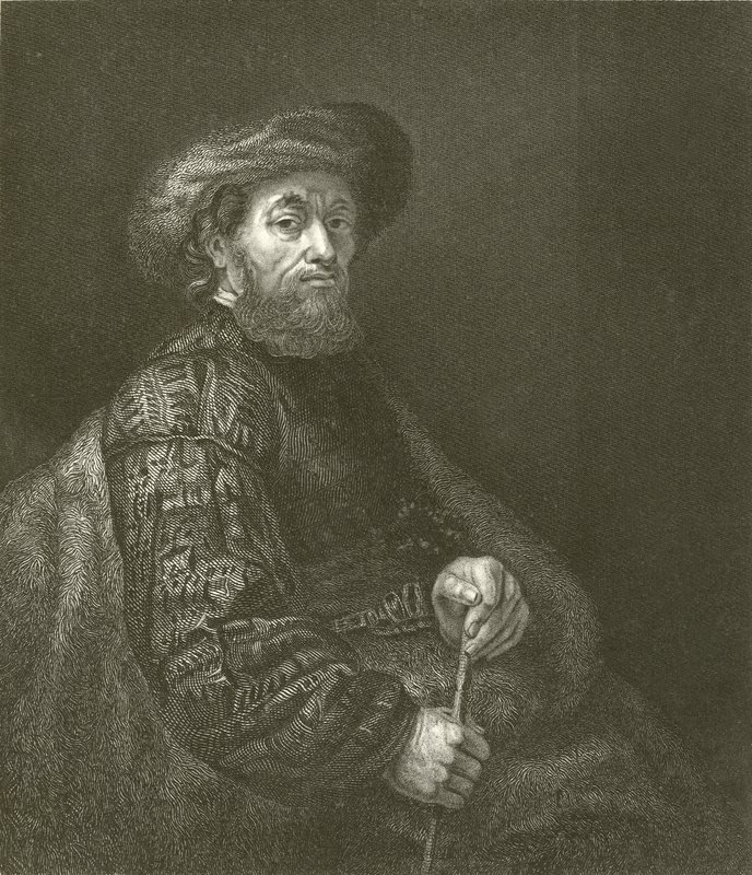 Porträtt av en jude av Rembrandt van Rijn