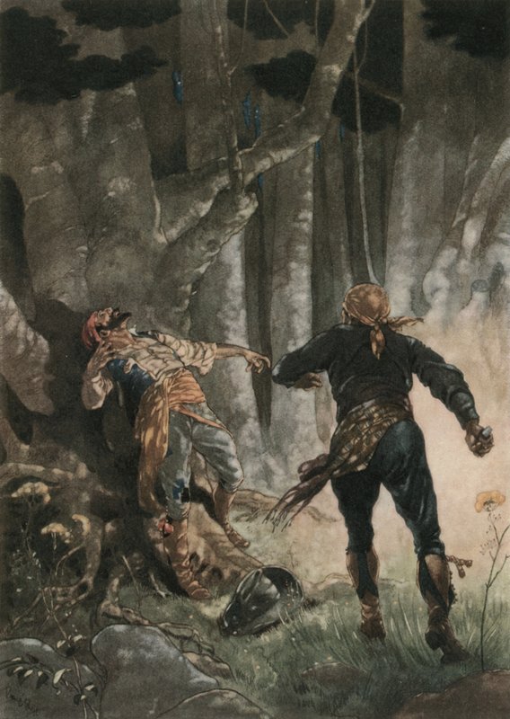 Don Jose dödar den enögde av René Bull
