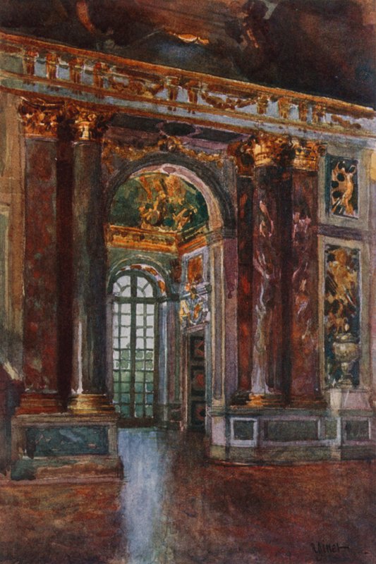Valv i Galerie des Glaces, Versailles av Rene Binet