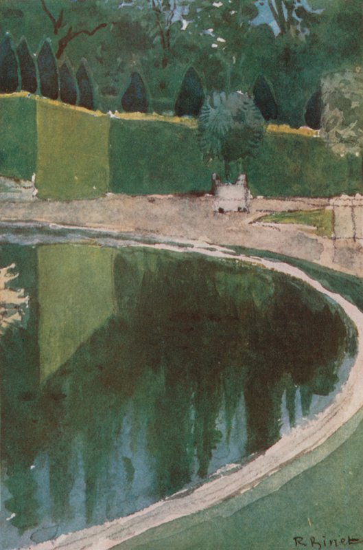 Latonas bassäng, Versailles av Rene Binet
