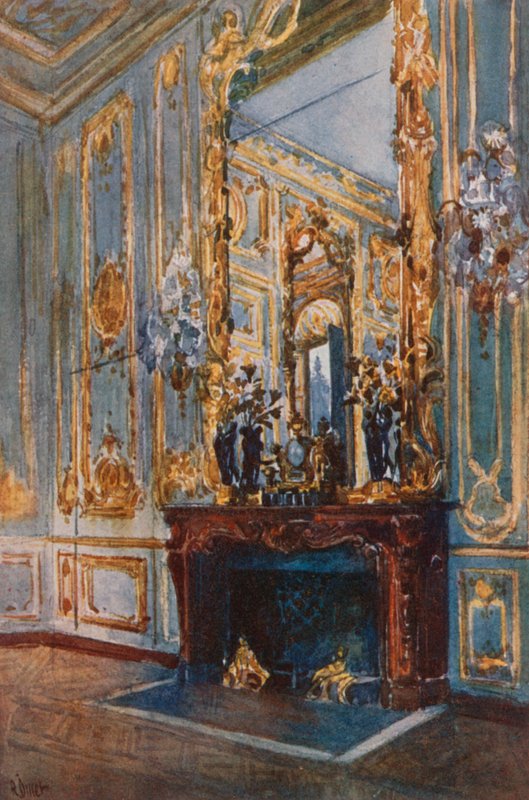 Louis XV:s inre vardagsrum, Versailles av Rene Binet