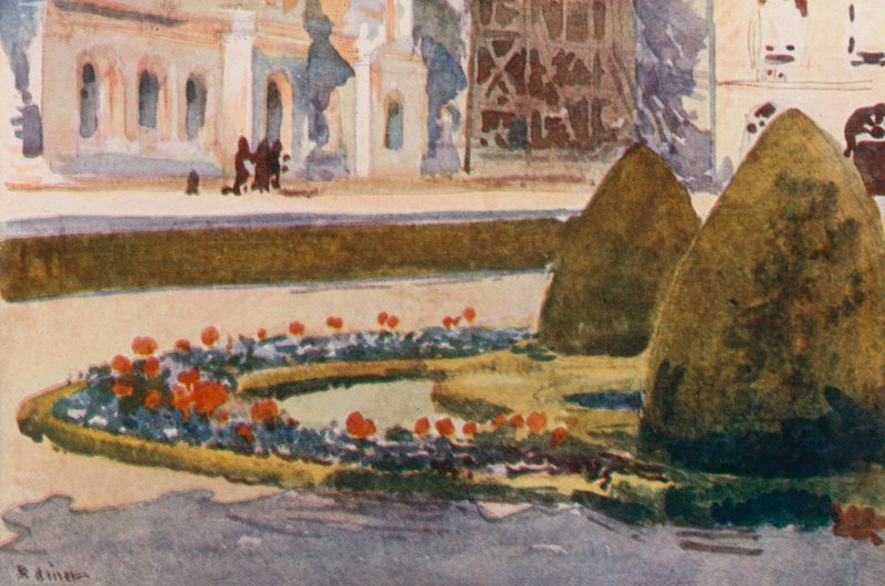Södra Parterre, Versailles av Rene Binet