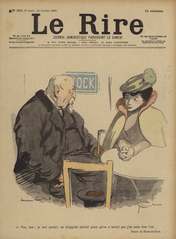 Illustration för Le Rire av Rene George Hermann Paul