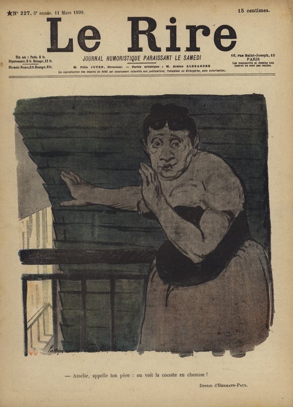 Illustration för Le Rire av Rene George Hermann Paul