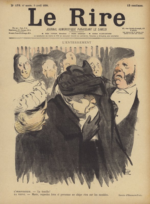 Illustration för Le Rire av Rene George Hermann Paul
