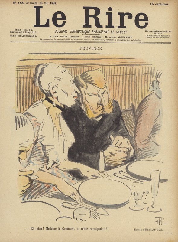 Illustration för Le Rire av Rene George Hermann Paul