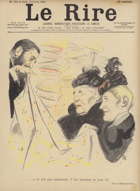 Illustration för Le Rire av Rene George Hermann Paul
