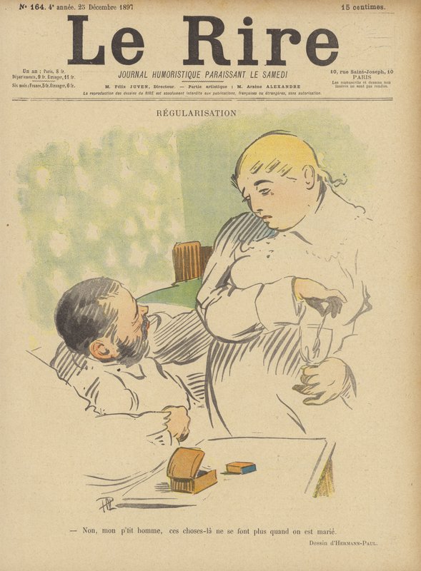 Illustration för Le Rire av Rene George Hermann Paul