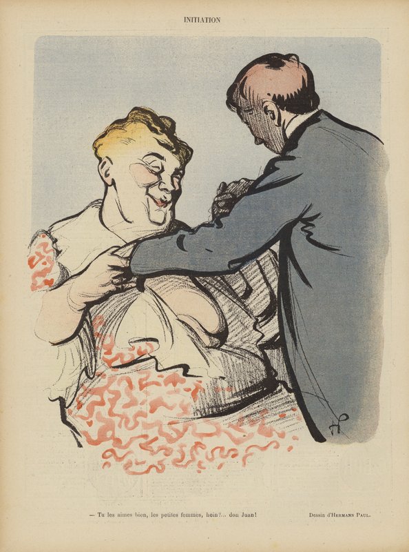 Illustration för Le Rire av Rene George Hermann Paul