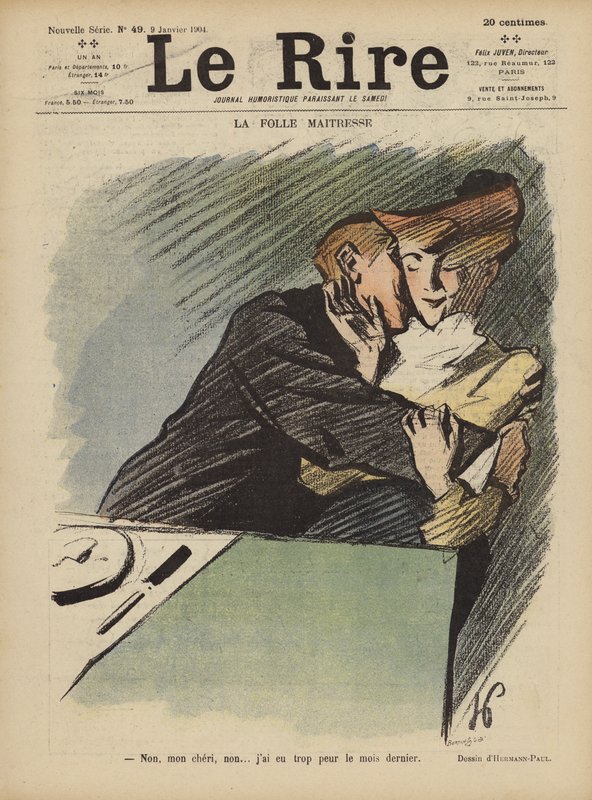 Illustration för Le Rire av Rene George Hermann Paul
