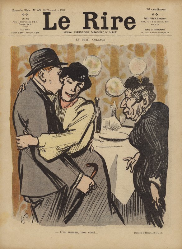 Illustration för Le Rire av Rene George Hermann Paul