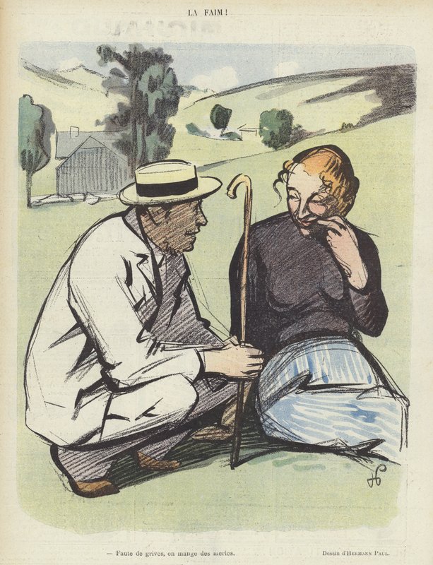 Illustration för Le Rire av Rene George Hermann Paul