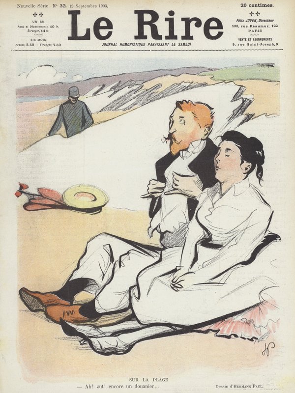 Illustration för Le Rire av Rene George Hermann Paul