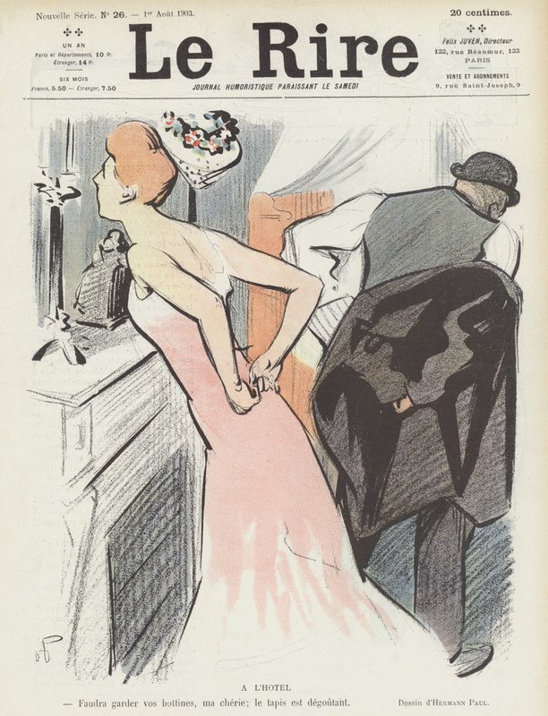 Illustration för Le Rire av Rene George Hermann Paul