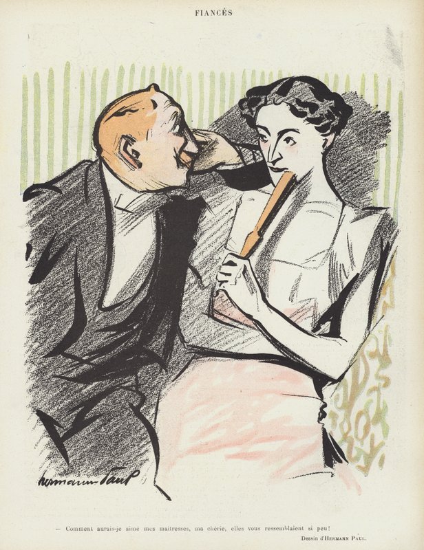 Illustration för Le Rire av Rene George Hermann Paul
