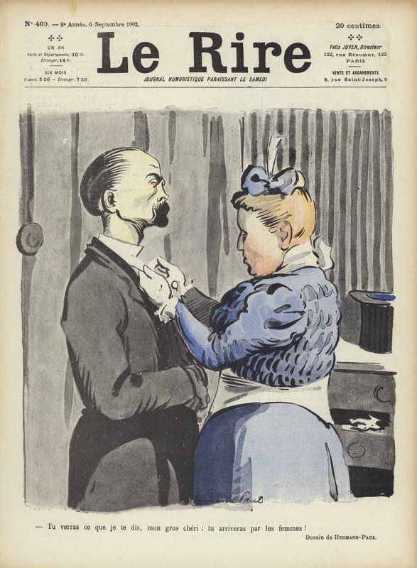 Illustration för Le Rire av Rene George Hermann Paul