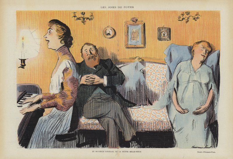 Illustration för Le Rire av Rene George Hermann Paul