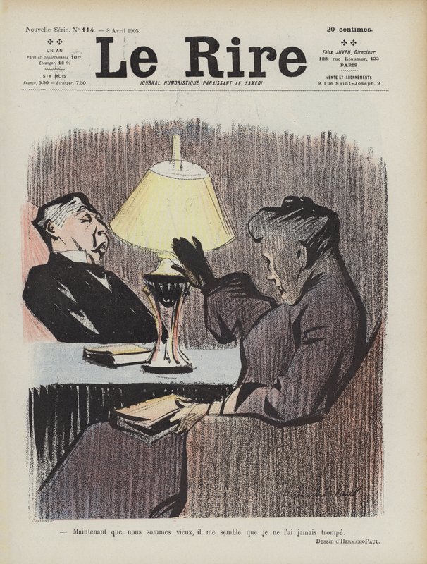 Illustration för Le Rire av Rene George Hermann Paul