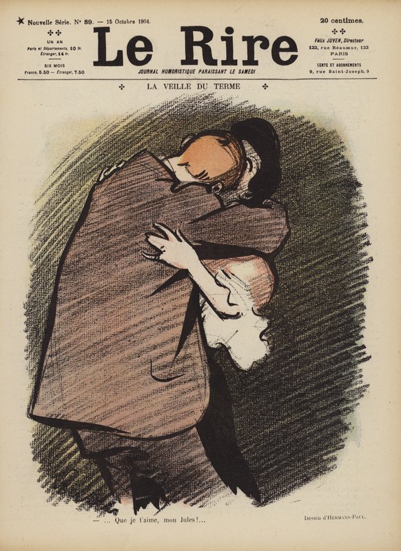 Illustration för Le Rire av Rene George Hermann Paul