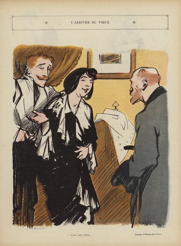 Illustration för Le Rire av Rene George Hermann Paul