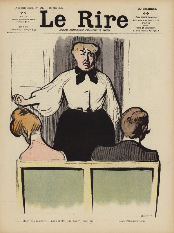 Illustration för Le Rire av Rene George Hermann Paul