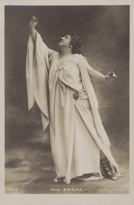 Marie Bremen, engelsk mezzosopransångerska av Reutlinger Studio