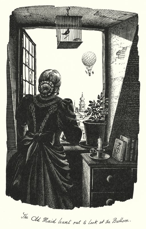 HC Andersen: Flaskhalsen (litho) av Rex (after) Whistler